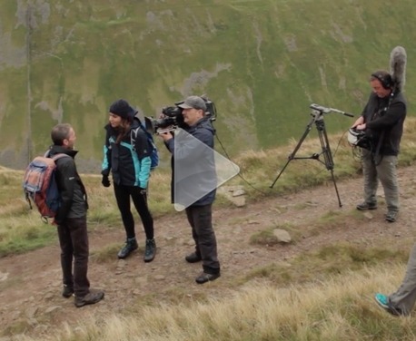 What a difference a week makes. Still in Cumbria but the sun is shining and the sky is blue. Just as well as this ...