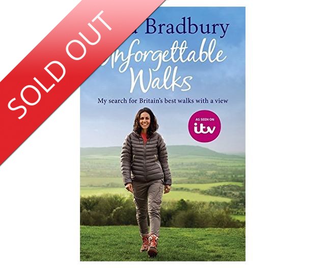 Unforgettable Walks by Julia Bradbury - Hardback Edition