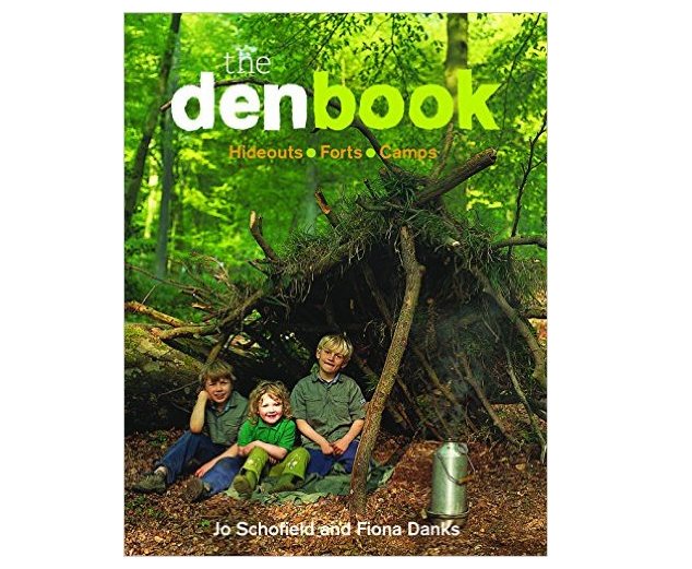 Published May 2016.  This book gives loads of ideas to make fun dens, hideaways, forts and camps, in the garden, woods, or the beach.  Using everything from natural materials to junk.