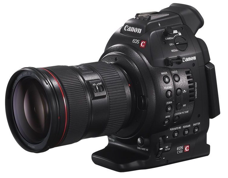 Canon EOS C100 Mark II High Definition Camcorder with EF 24-105mm Lens