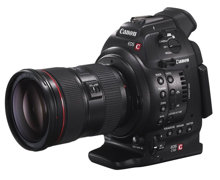 Canon EOS C100 Mark II High Definition Camcorder with EF 24-105mm Lens