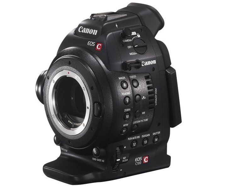 Canon EOS C100 Mark II High Definition Camcorder with EF 24-105mm Lens - Image 2