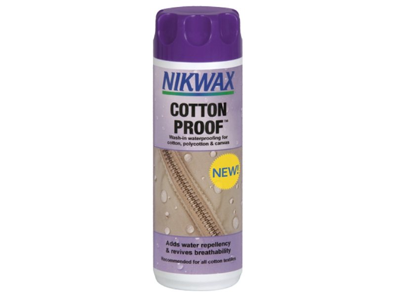 The easy to use, safe, high performance, wash in waterproofing for cotton, polycotton and canvas.
Adds Durable Water Repellency; reducing weight gain and maintaining the breathability of cotton, polycotton and canvas, in wet weather.