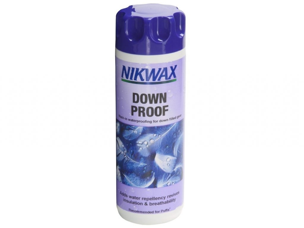 Easy to use, safe, high performance wash in waterproofing for down filled clothing and gear.

Adds Durable Water Repellency; reducing weight gain, maintaining the insulation and breathability of down filled items in cold and damp conditions.