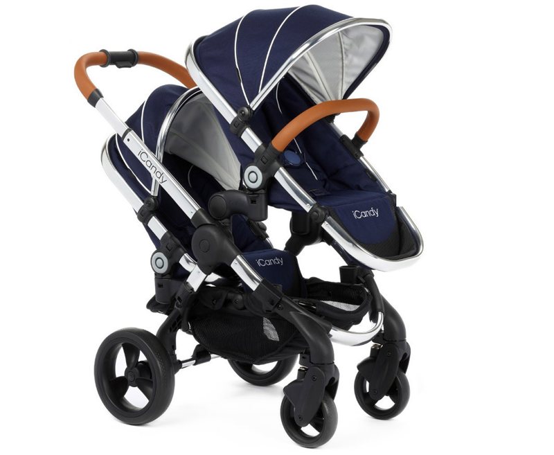 The iCandy Peach - As your family grows so can your pushchair with the Peach Blossom including converters, elevators, and upper and lower seat units with raincover.

The innovative converters now allow both seat units to be parent and world-facing. The Peach Blossom is available in all single mode colour options.