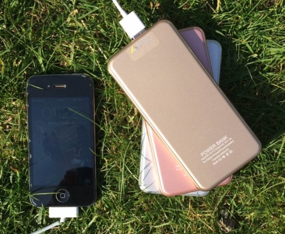 MSC Slim 5000Ah USB power bank - Image 2