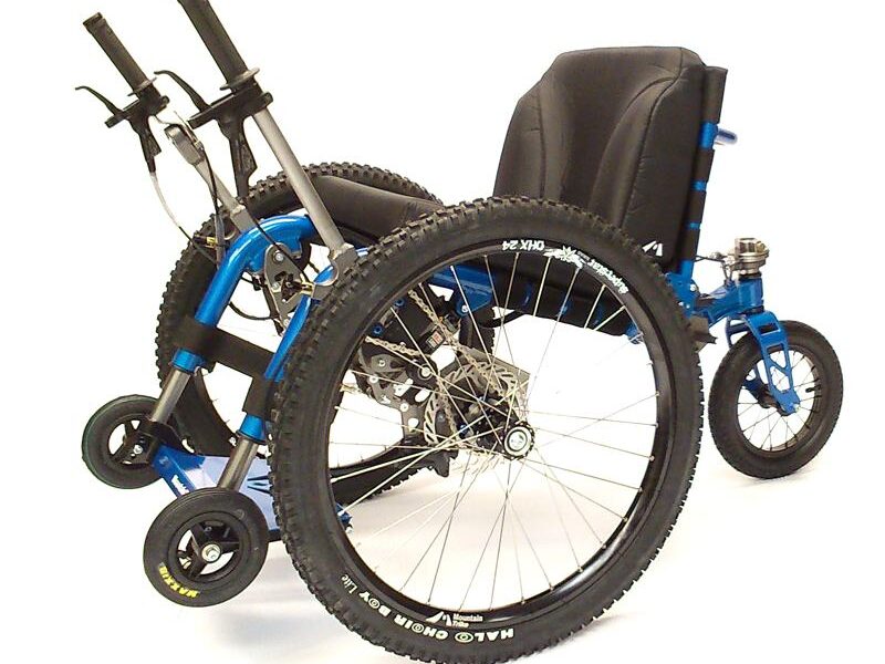 Mountain Trike - lever drive all terrain wheelchair