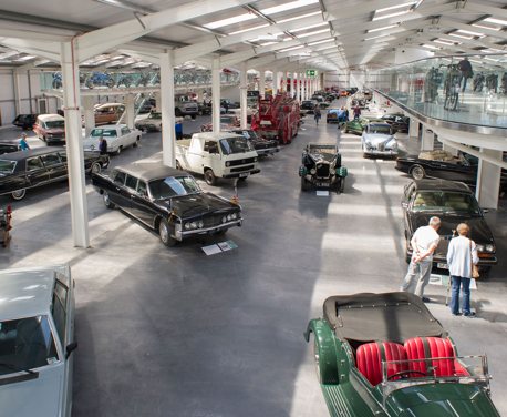 The Outdoor Guide had a private tour around the Isle of Man Motor Museum when filming with Julia Bradbury for her new 6 part walking series.