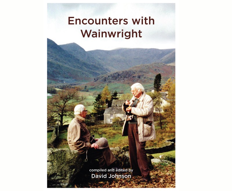 The Wainwright Society is delighted to report that its publication, Encounters with Wainwright, compiled and edited by David Johnson, was placed as a joint Runner-up for Lakeland Book of the Year 2017.
The book contains 120 stories of people who met or knew Alfred Wainwright. These range from very brief encounters to accounts from those who knew him over many years. Together they provide much new information and many previously unpublished photographs, and provide the reader with an opportunity to consider Wainwright afresh in the light of first-hand experience.
