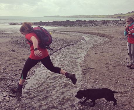 You always know you’ve been for a good stomp when you get home and find mud half way up your backside, smeared across your forehead and sand in your ears ...