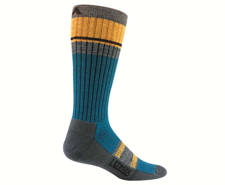 Pikes Peak Pro belongs to the recently launched Peak2Pub range; socks designed to do just that, take you from peak to pub, trail to tavern in style and comfort.

As well as design inspired by many of the US trails, they feature Wigwam’s patented Ultimax® moisture management technology to ensure dry & blister comfort all day long. Now with a lifetime guarantee.