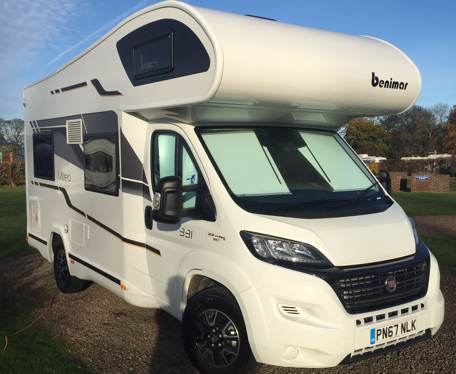 Max McMurdo was kitted out by Marquis Motorhomes to explore Camping and Caravanning Club sites around England ...