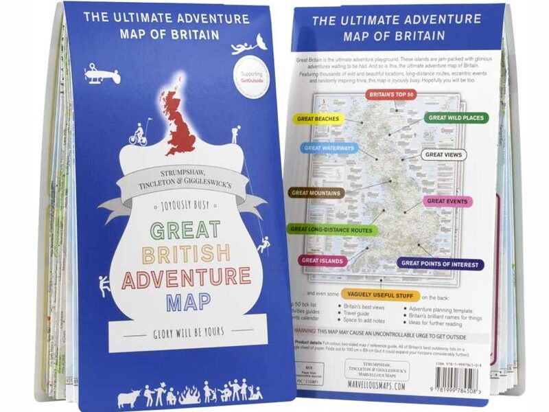 ST&G’s Great British Adventure Map