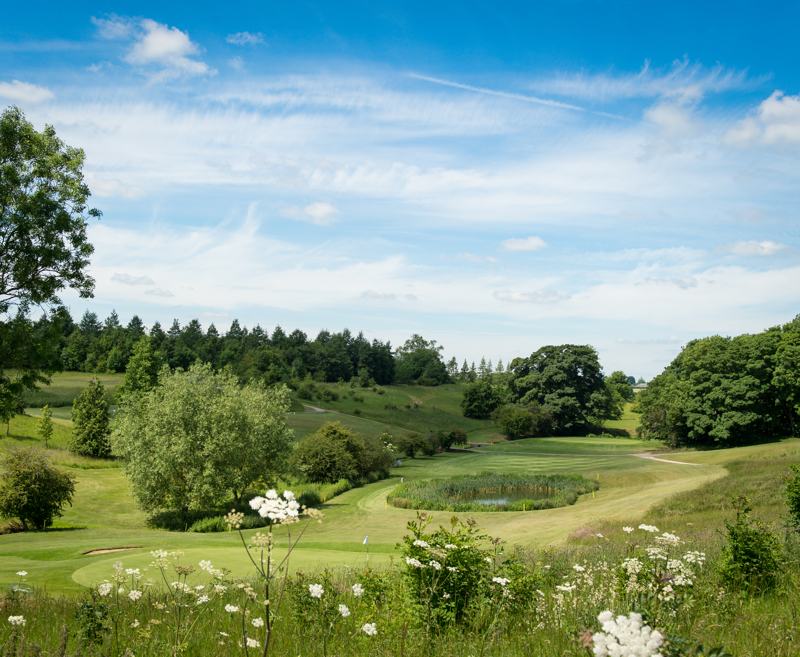 Greetham Valley in Rutland offers two superb championship standard 18 hole golf courses, alongside a 9 hole par 3 Academy course, floodlit driving range and putting green. We are delighted to announce that Greetham Valley won the Environmental Golf Course of the Year award in the prestigious national Golf Environment Awards 2017.
We are passionate about our surroundings and strive to achieve not just the very best golf product but one that is as ecofriendly and habitat rich as possible. Alongside the golf courses there are some fabulous public footpaths offering a variety of circular walks all the way to Rutland Water. Accommodation is available in our contemporary hotel or luxurious self-catering wooden lodges.