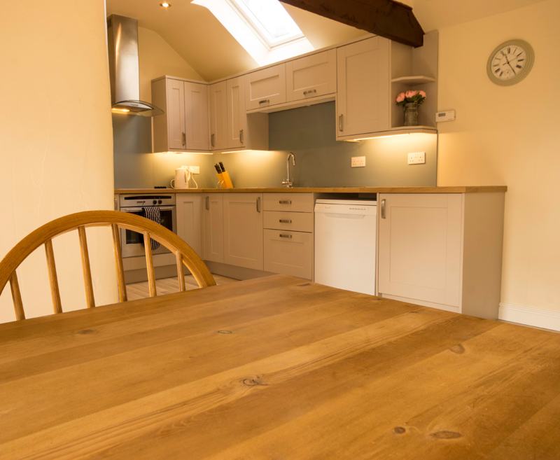 A spacious split three-level cottage, with a comfortable lounge on the top floor, kitchen/dining area on the middle floor and bedrooms on the lower floor. The cottage contains a double bedroom, a twin bedroom and bathroom which includes a shower over bath.

Sheepfold is popular with families and sets of couples. The spacious kitchen and dining area is ideal for small family gatherings and the comfortable lounge is perfect for cosy evenings in. An outside seating area enables guests to soak up the courtyard setting and all that Bolehill Farm has to offer.

Occupancy: Maximum 4 adults (+ cot)
Dogs: When 4 adults; up to 2 medium dogs. When 2 adults; up to 3 medium dogs (to be used as a guide only – please contact us regarding individual requirements)