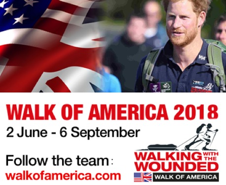 A team of wounded veterans have embarked on a 1,000 mile journey across America to spread awareness ...