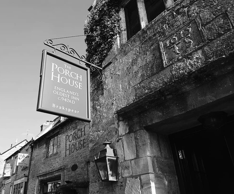 The Porch House is thought to be Britain’s oldest pub, built in 947 AD with 16th century stone added to the original Saxon wood structure. Part of the building was once a hospice, and in the 18th century it was named The Eagle and Child when it was rumoured to be a cockfighting venue.
It became a hotel as well as a pub in the 1970s, and is now one of the finest inns in the Cotswolds Area of Outstanding Natural Beauty.
 