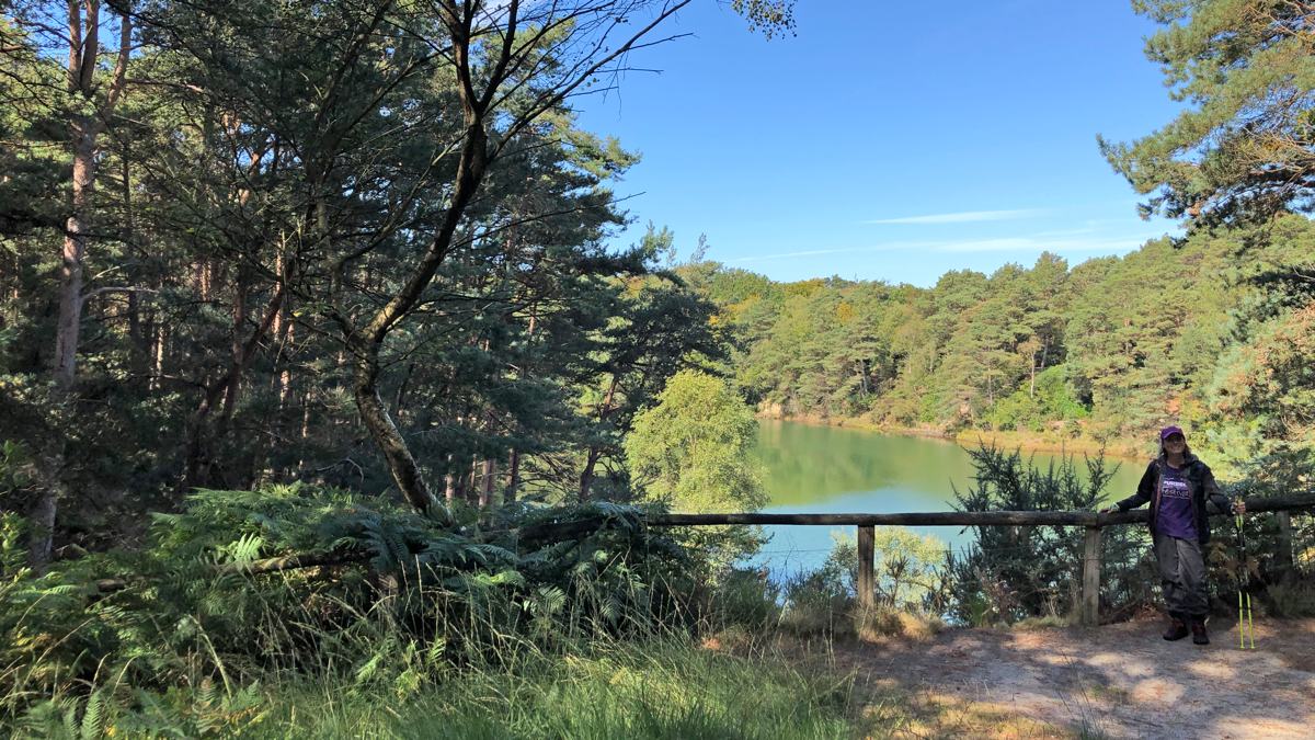 Blue-Pool-slide-2 Woodland Walk Around Blue Pool