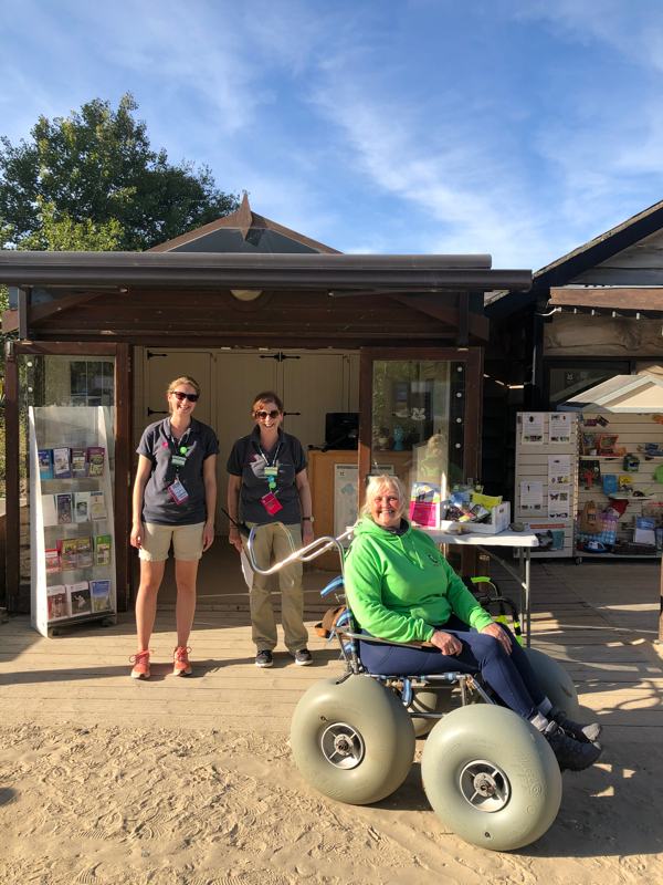 Nordic-experience-Dorset-Beach-Buggy Beach wheelchair for hire