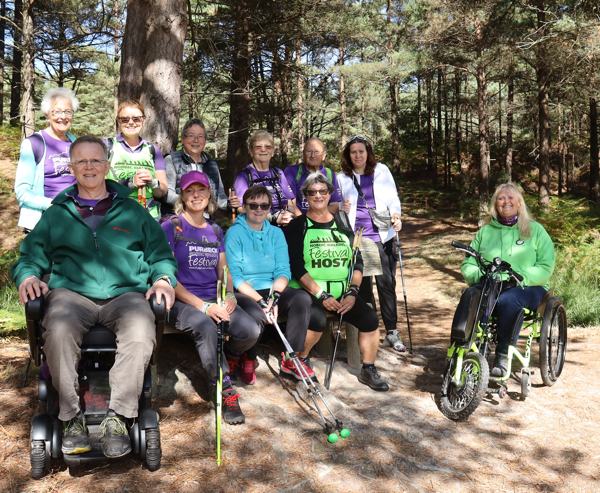 Join Access TOG’s Debbie North for a Nordic Walking experience on the Jurassic Coast in Dorset ...