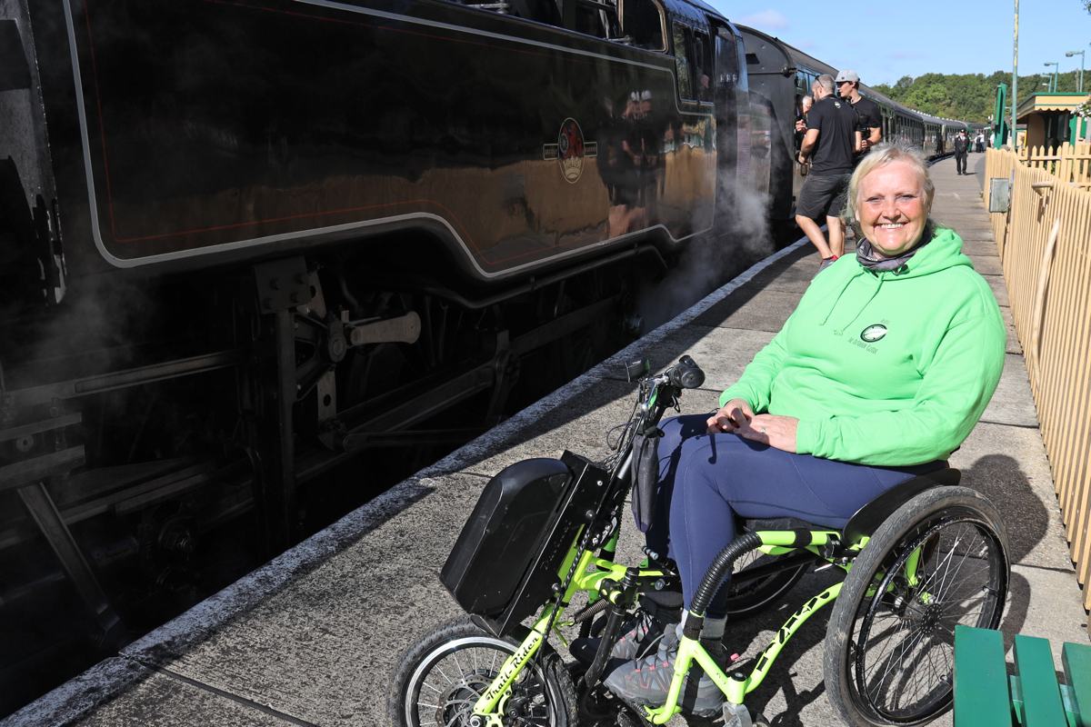 Nordic-experience-Dorset-steam-train Nordic Walking experience in Dorset