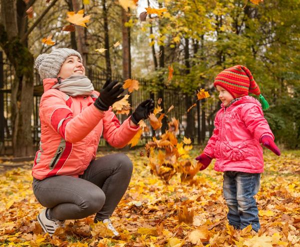 Get kids outdoors in autumn