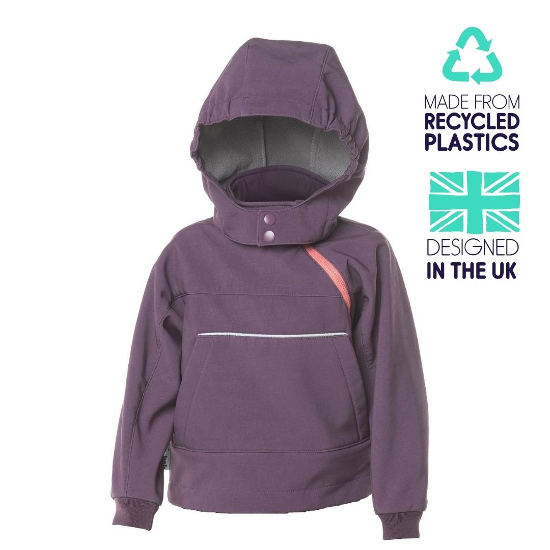 The Plum Hooded Top