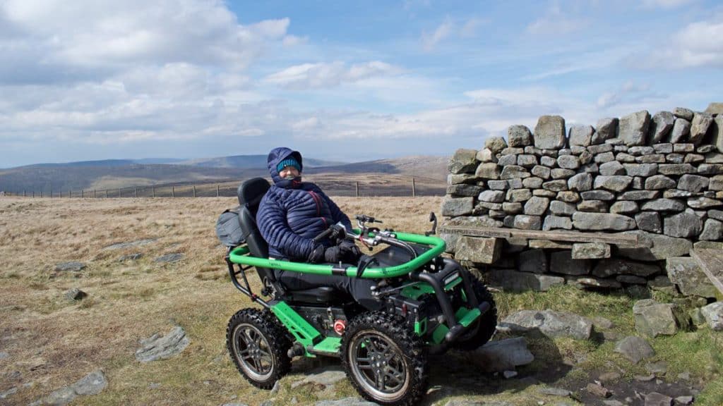 Mountain walks Great-Shunner-Fell-slide Great Shunner Fell