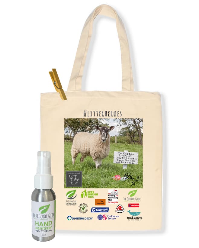 LITTER HEROES BAG and bottle post