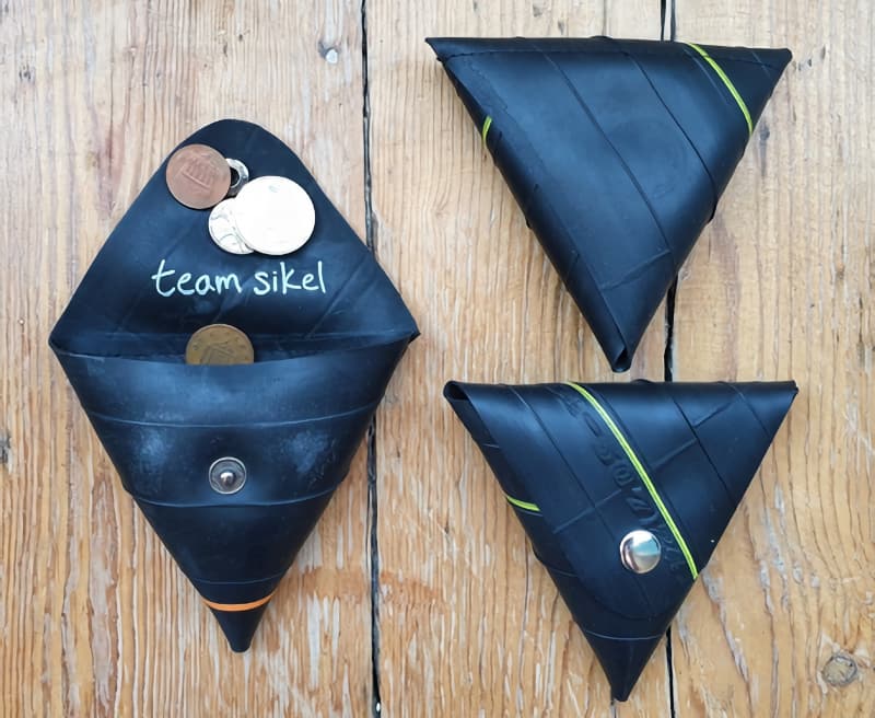 Upcycled Inner Tube Samosa MAin