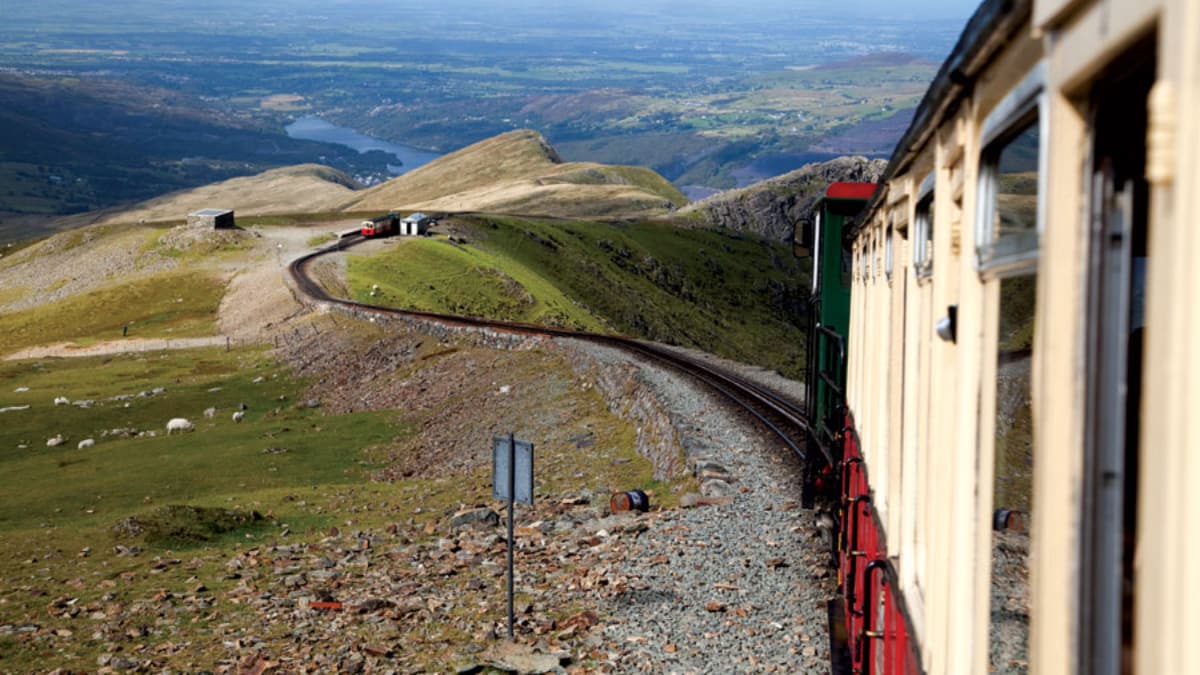 Blue Monday Wales Railway Slide Blue Monday
