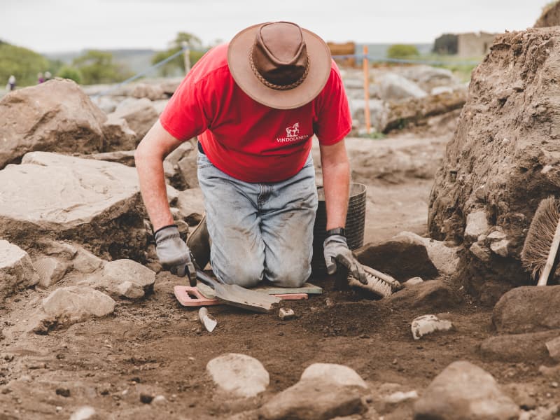 Excavation at Roman Vindolanda