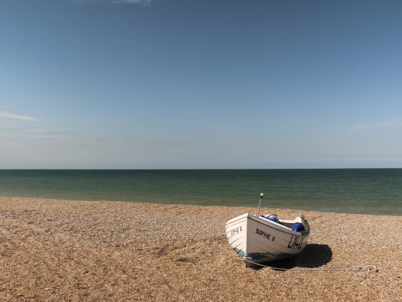 Norfolk Coast Path Sand Sea Sky