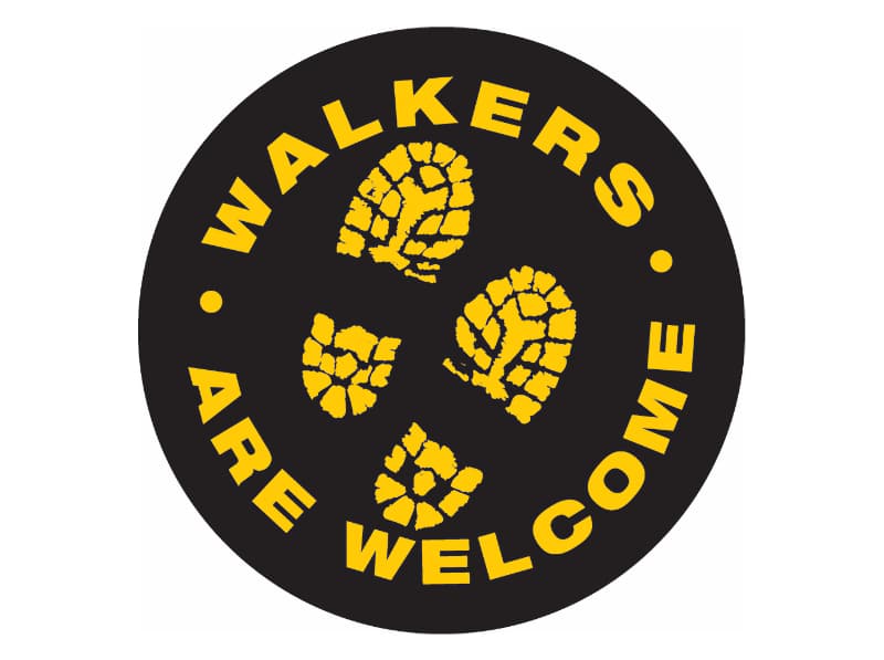 Walkers are Welcome