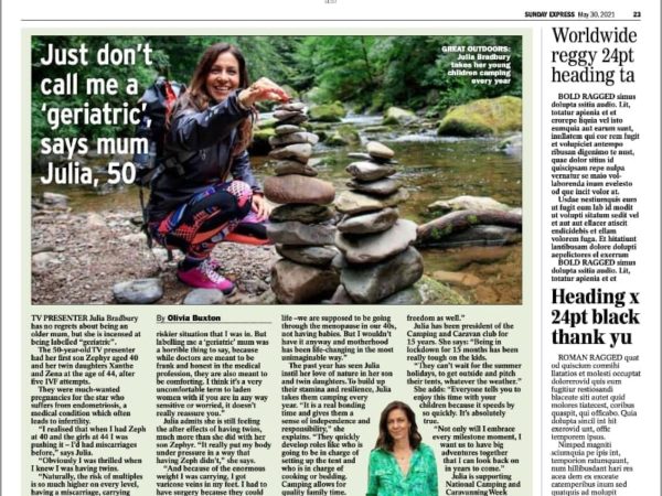 Sunday Express 30 May Feature Sunday Express 30 May