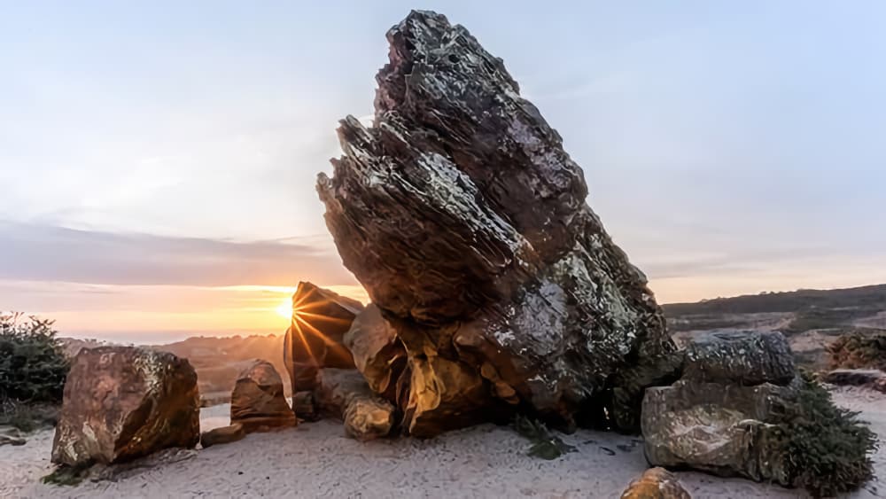 New-hpb-langton-aggleston-rock-slide Aggleston Rock & Ballard Down Walk, Dorset
