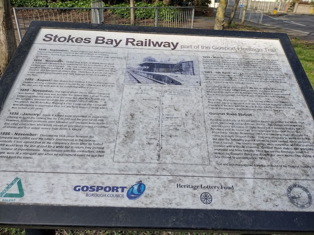 1 Interp Board-1000 Stokes Bay Railway