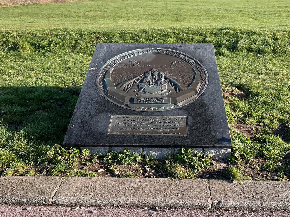 6 Mulberry Harbour memorial-1000 Mulberry Harbour