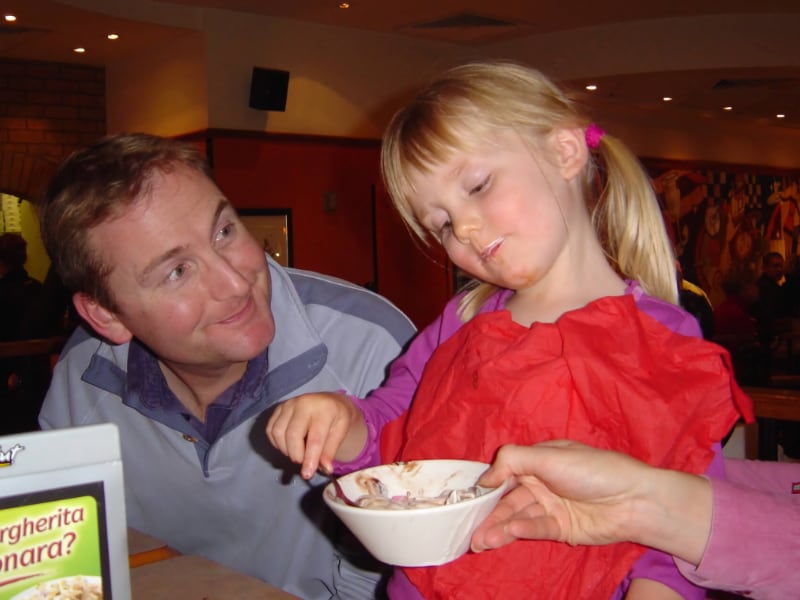 Tim Owen and daughter Emily Tim Owen and daughter Emily