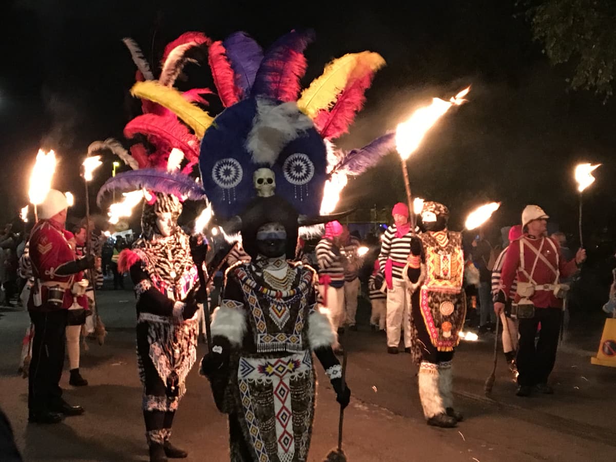 The bonfires of Sussex