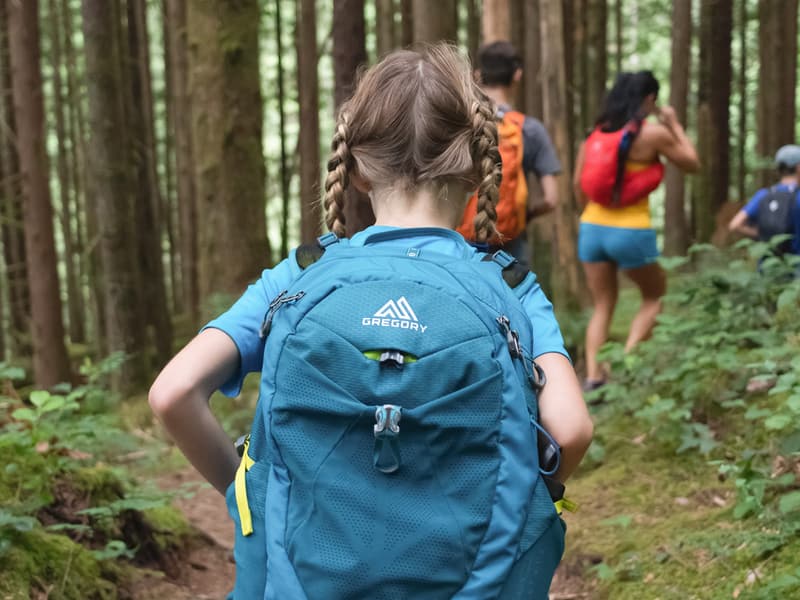 Hiking Part of School