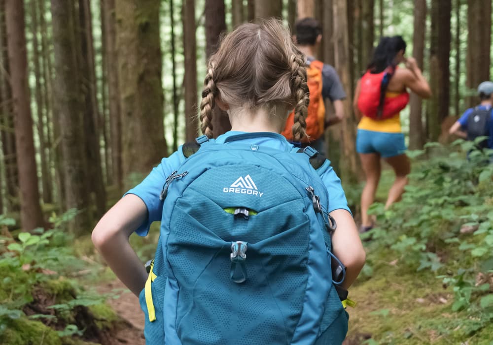 Hiking Part of School