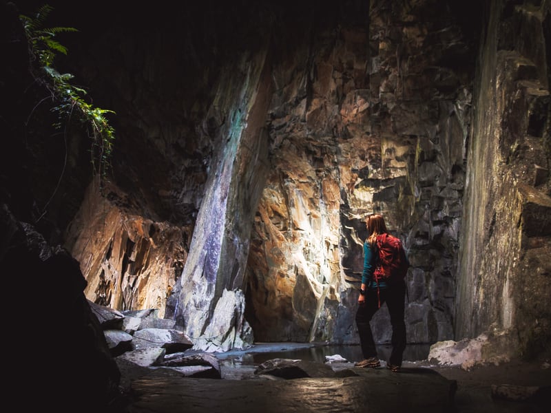 Al Topping Cave walk