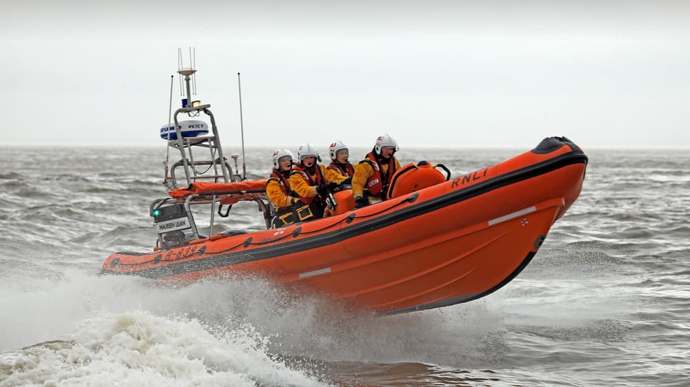 Liv Quinn Credit RNLI-Nathan Williams 3 Penarth's B-class lifeboat