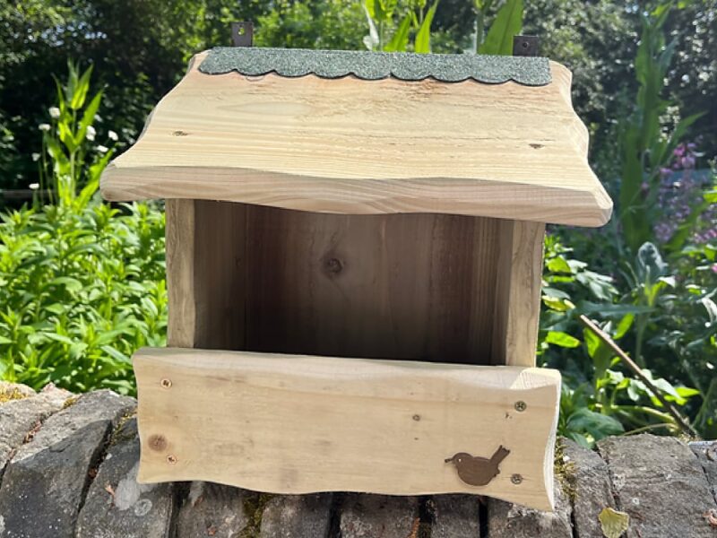 Rustic Blackbird Box