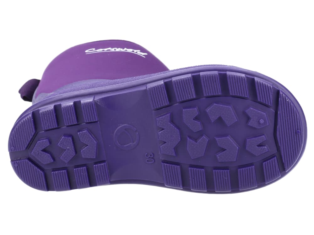 Hilly Neoprene Wellington Boot Purple