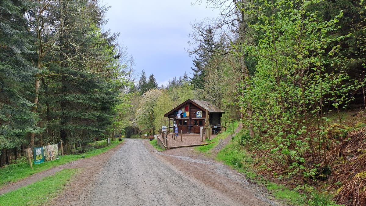 Peebles Glentress Slide 2 Peebles Glentress