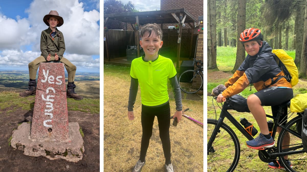 Three boys on a mission Three boys on a mission