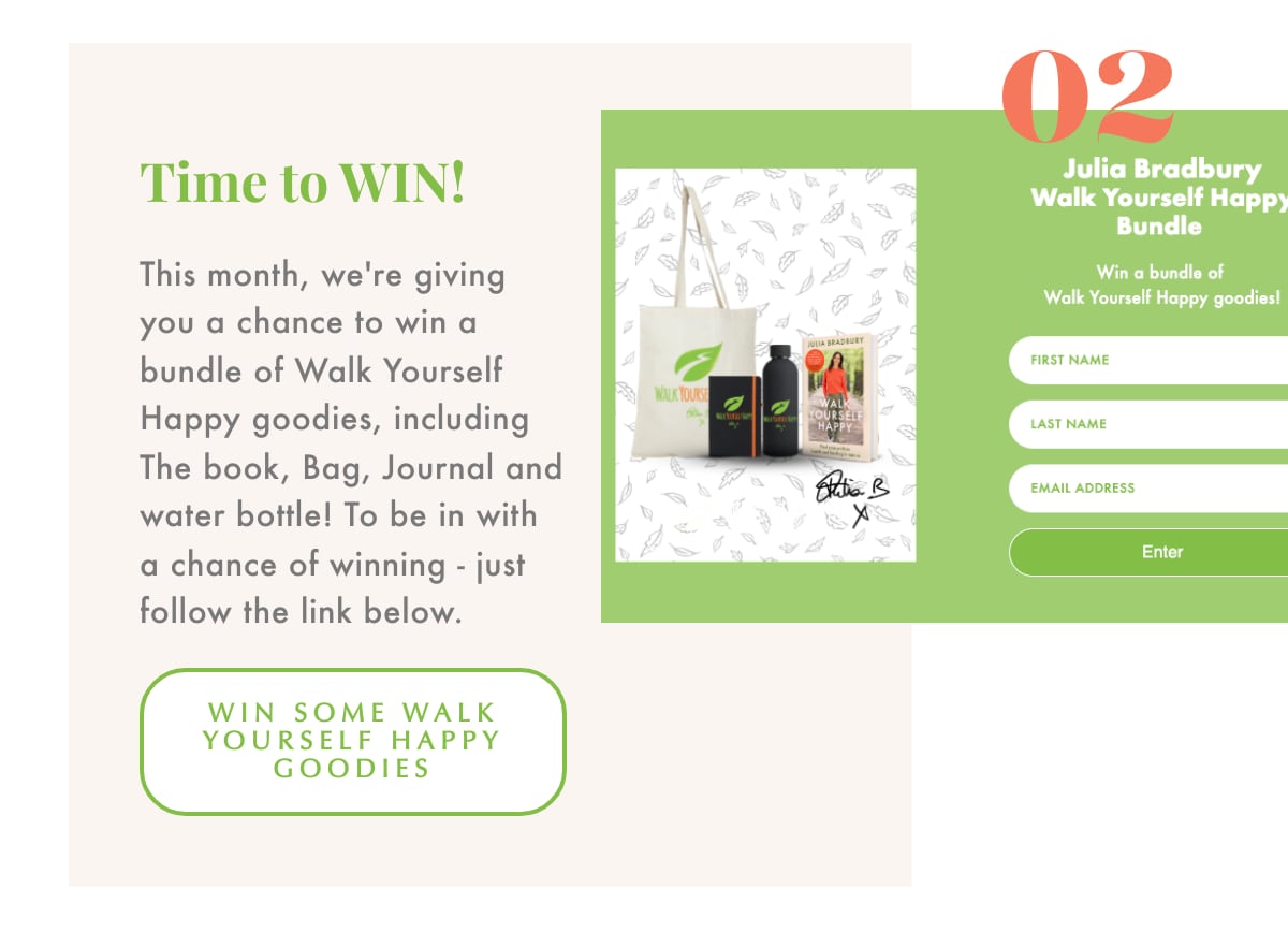 January Blues 4 Beat the January Blues - Walk Yourself Happy