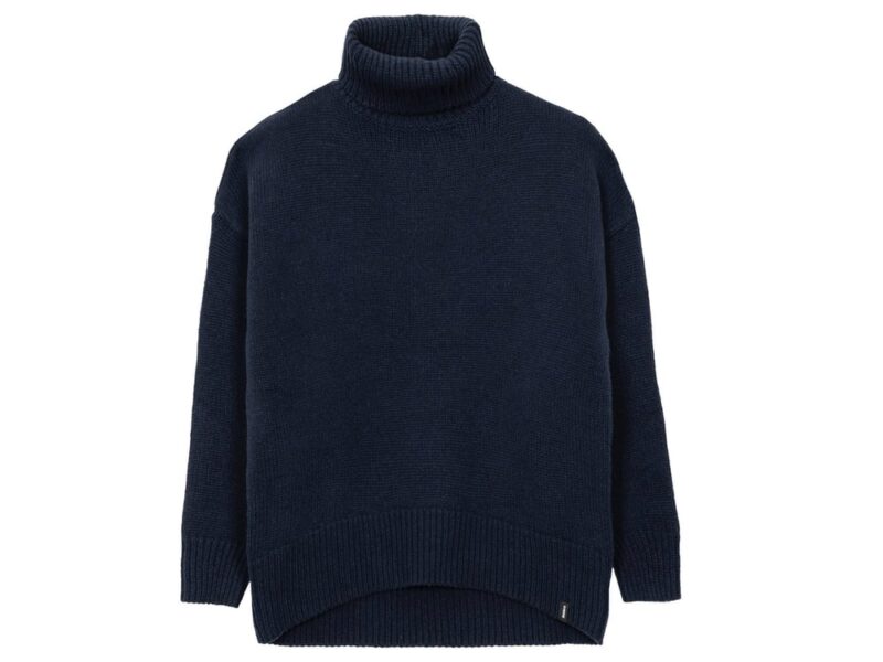 Eyre Roll Neck Navy